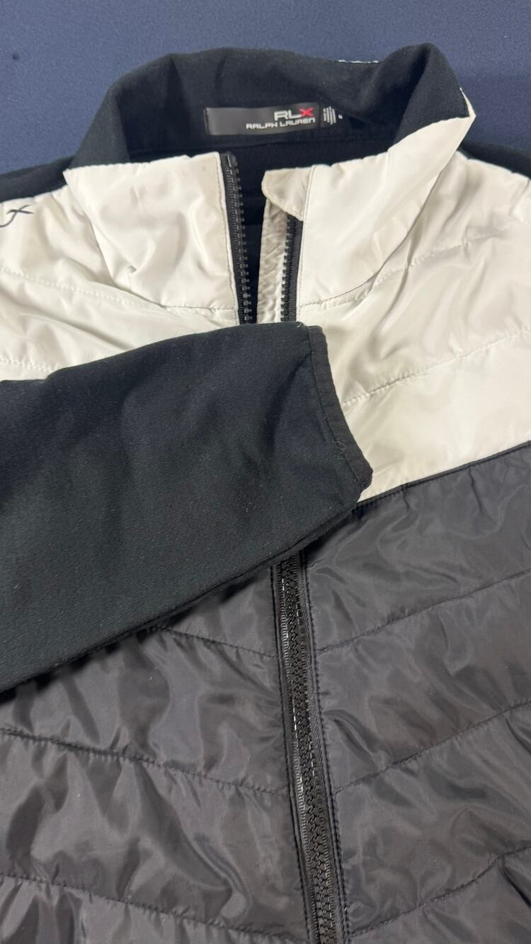 RLX Ralph Lauren Women's Quilted Hybrid Golf Jacket M